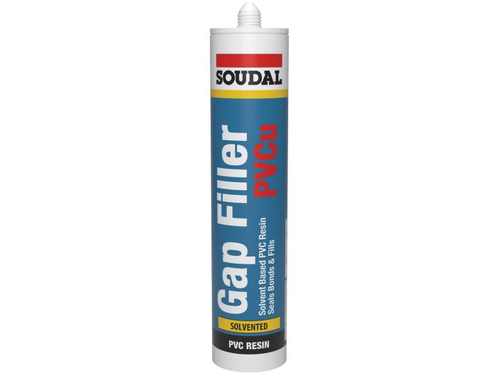 Soudal PVCu Gap Filler White 300ml